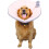 Comfortable Pet Recovery Cone Collar Adjustable Soft Cone For Dogs And Cats Multiple Sizes 5