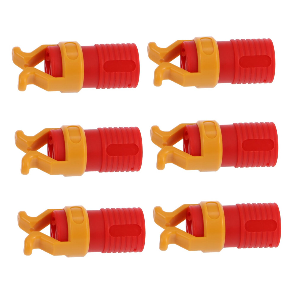 Abs Screw Fixing Sleeve 6-Piece Set For Woodworking Durable Clamper Tool Lightweight Portable 9393856848164