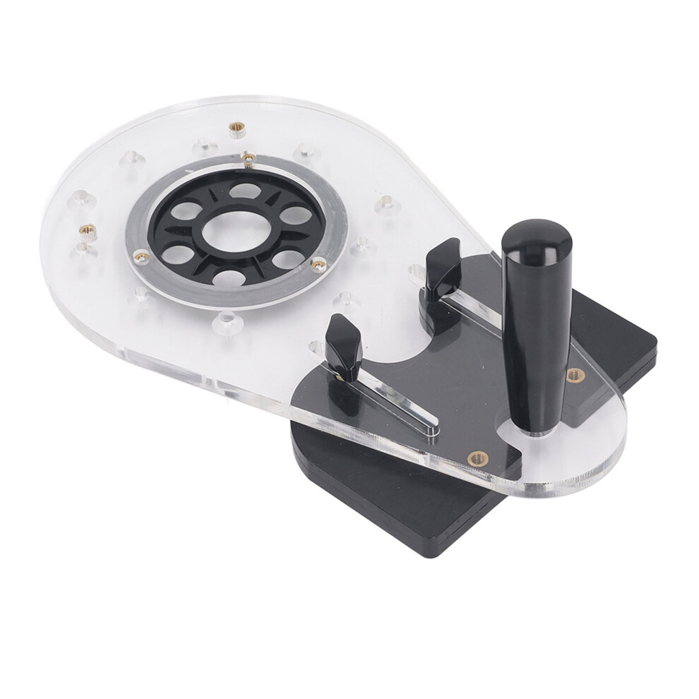 Universal Router Base Set Acrylic Abs For Milling, Trimming & Carving 7901351135614