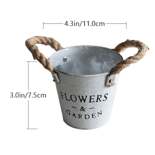 1Set Bunter Eisen- Mit Griffen Für Wohnzimmer Und Garten 1