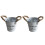1Set Bunter Eisen- Mit Griffen Für Wohnzimmer Und Garten 11