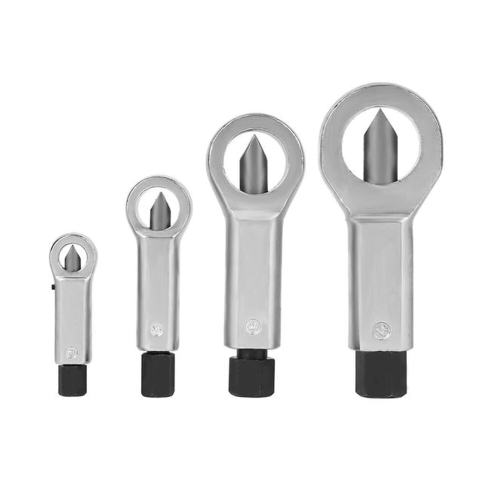 Nut Splitter 9-27Mm Chrome Vanadium Steel Kit For Damaged Nuts And Screws, Rusty Bolt Nut Cracker Extractor Removal Tool 9393856849444
