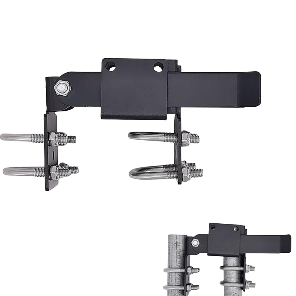 Chain Link Gate Latch, Adjustable, Anti-Rust, Weather-Resistant, For Chain-Link Fences, Outdoor Farm Security 9393856849543