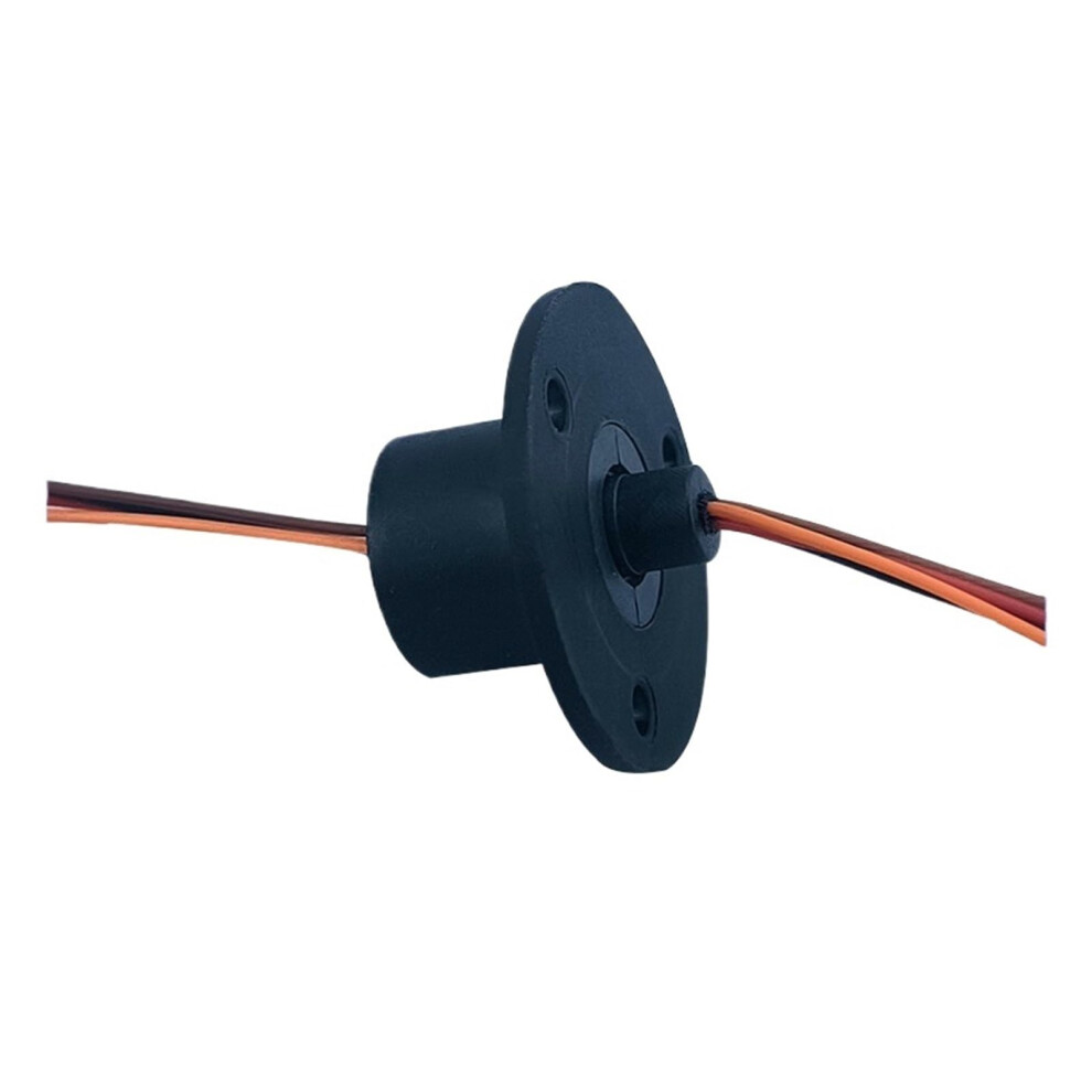 Wx12-4Ps Slip Ring 12.4Mm Od, 4-Way 2A, Small Cap-Type, Flange Type Rotary Circuit Joint, Rotary Conductive Collector 9354506829391