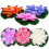 6 lampade a fiore per esterni, luci led decorative 11