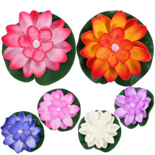6 lampade a fiore per esterni, luci led decorative