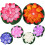 6 lampade a fiore per esterni, luci led decorative 1