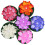6 lampade a fiore per esterni, luci led decorative 5