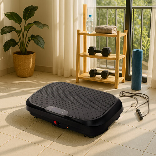 Living And Home 200W Vibration Plate Exercise Machine with Remote