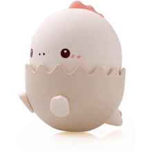 Night Light for Baby Green Easter Egg for Boys 1 2 3 Years, Toddler Night Lamp To Help Sleep, Portable Dinosaur Lamppink