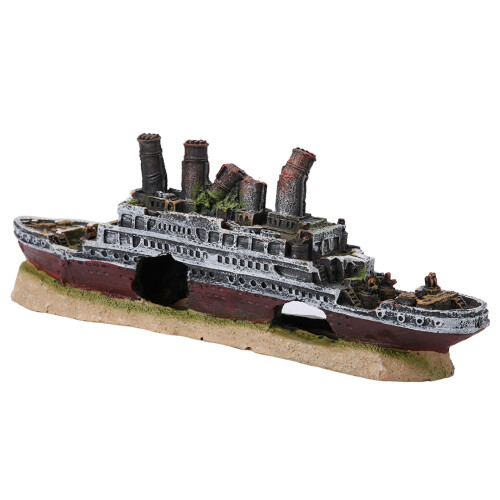 Titanic Lost Wrecked Boot Schiff Aquarium 1