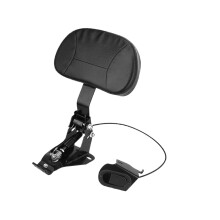 Motorcycle Passenger Backrest Sturdy Detachable Rear Backrest Cushion For Motorbike Fits Most Motorcycles