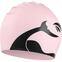 Swimming Cap Silicone Plus Size Comfortable Head Ear Protection Hair Protection Swimming Equipment Waterproof Unisex Swimming Cap