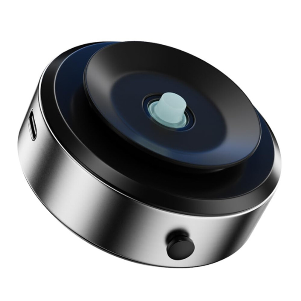 Magnetic Phone Holder Vacuum Adsorption Phone And Tablet Mount 360 Degree Rotatable Windshield Car And Home Silver 9393856850389