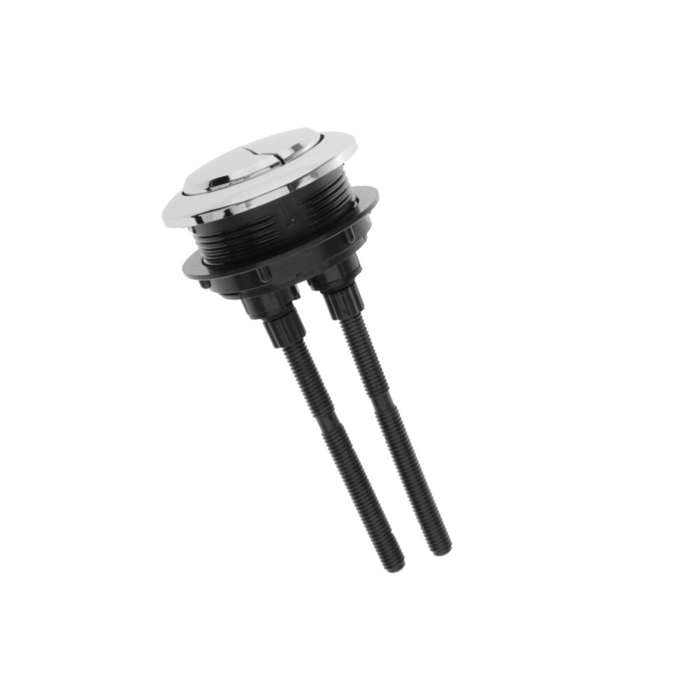 (48mm) 48/58mm Toilet Dual Push Flushing Button Round Silver Water Saving-image-OPC-PKMTDRB-NEW