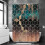 Modern Geometric Bathroom Waterproof Shower Curtain 14