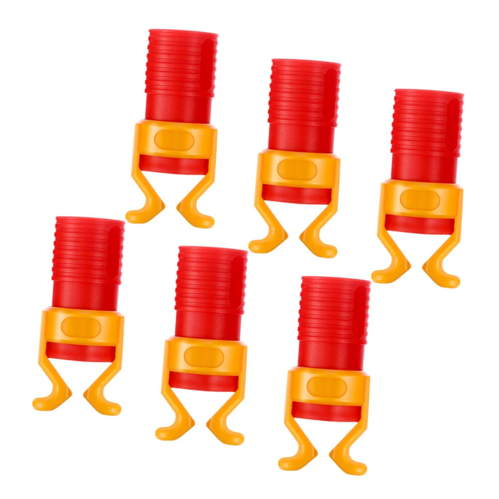 Screw Gripper Holder 6-Piece Set For Woodworking Tools Plastic Sleeve Drill Attachment Screwdriver Clamps Screw Holder 9354506830168