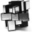 Holy Hand Mirror Cube 3x3x3 Speed Cube 3x3 Mirror Block Cube Different Shapes Silver Cube 57mm 6