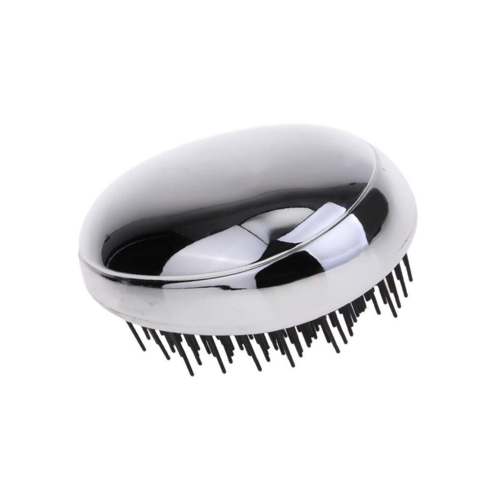 Unisex Silver (, 9 X 45Cm) Detangle Hair Brush Comb For Smooth And Tangle-Free Hair For Women