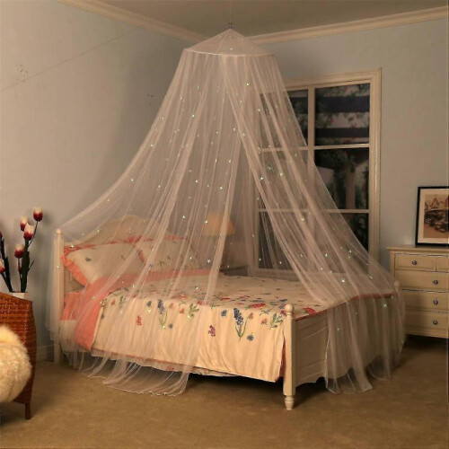 Fluorescent Stars Bed Canopy Glow In The Dark 1