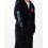 (XX-Large) Foo Fighters Hooded Bathrobe (Mens Black) 4