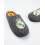 Real Madrid (7-8 UK) Real Madrid Mule Slippers (Mens Black) 4