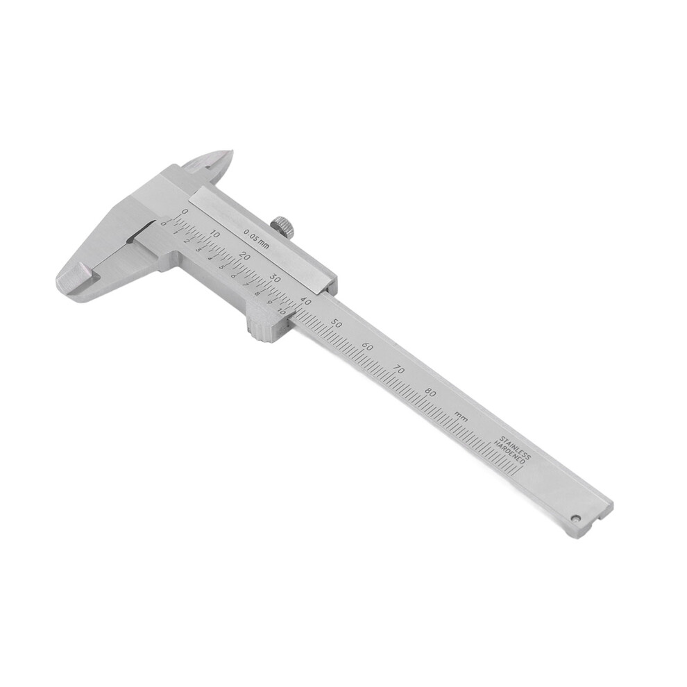 Stainless Steel Pocket Vernier Caliper 0Â80Mm/3.1In, 0.05Mm Accurate 8431351143160