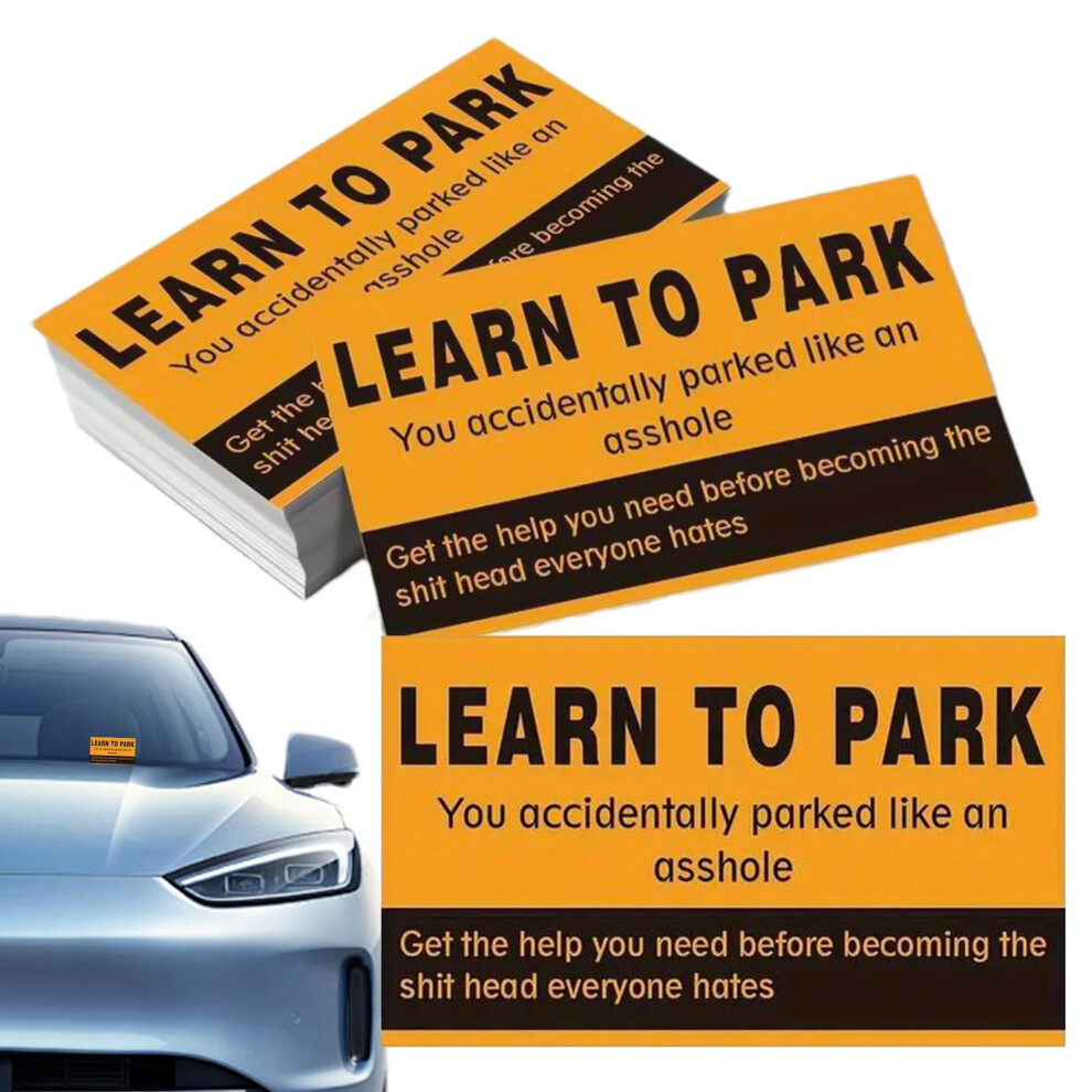 Bad Parking Ticket 50X Funny Parking Violation Tickets Multi Violation Reasons Car Accessories Prank Tickets For Adults 9016109980885