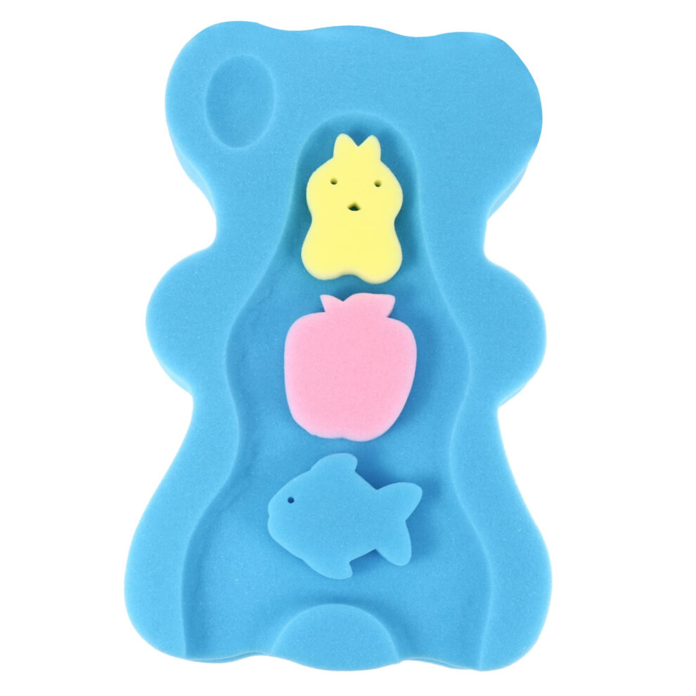 Bathing Pad Non-Slip Sponge Bathtub Pad For Newborn Bath Seat Mat