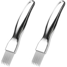Kitchen Shred Silk The Knife,stainless Steel Scallion Cutter Vegetable Garlic Cutter Food Speedy Chopper Green Onion Cutter Slice