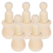 25 pezzi legno non verniciate fai da te per pittura decorazione