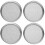 4-pack Stainless Steel Sprout Jar Lid Kit Mason Jar Making 11