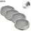 4-pack Stainless Steel Sprout Jar Lid Kit Mason Jar Making 6