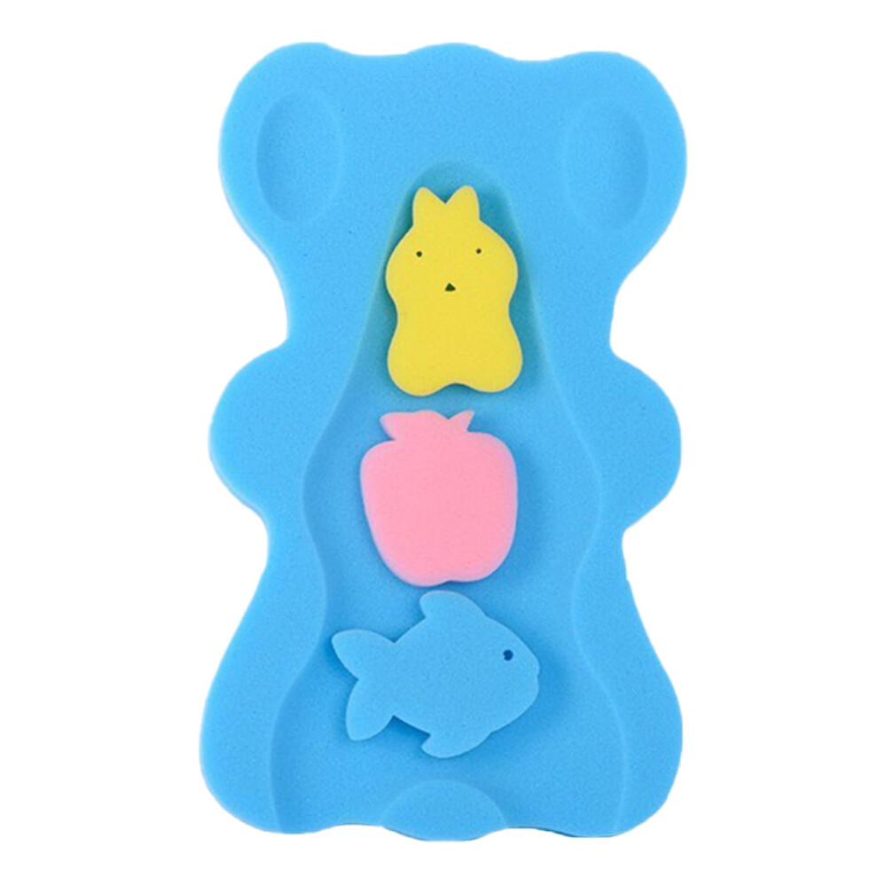 Baby Bath Sponges Ergonomic PP Design For Newborns Soft Absorbent Bath Sponges For Babies And Toddlers