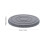 4Pcs Dark Grey Diatomite Absorbent Coasters Durable Table Drink Pads 2