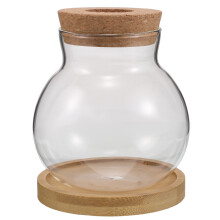 2 set stazioni propagazione piante, vasi con vassoio bamboo