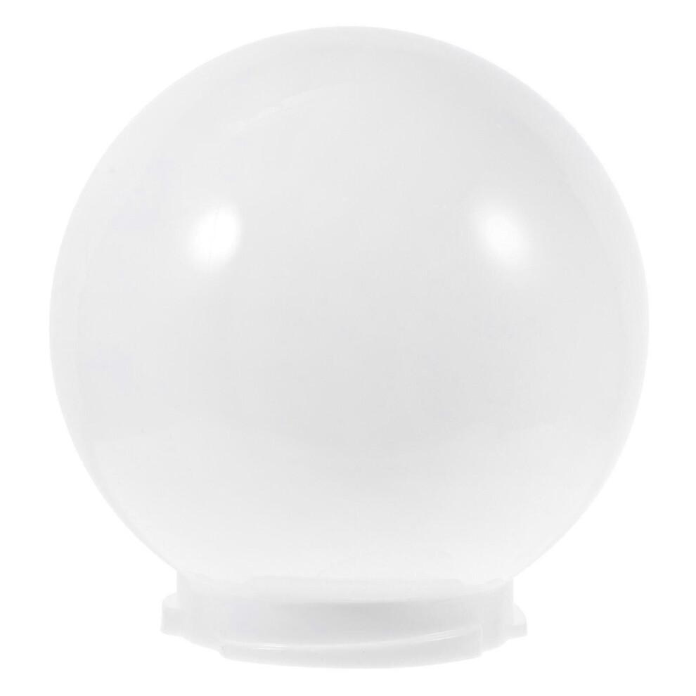 (15 x 15 x 15 cm - White) Acrylic Lampshade for Chandelier, Wall Sconce, Outdoor Lamp, Dust Cover
