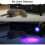 Uv Torch Flashlight 51 Leds, Uv Torch with Black Light, Powerful Ultra Violet Torch 2