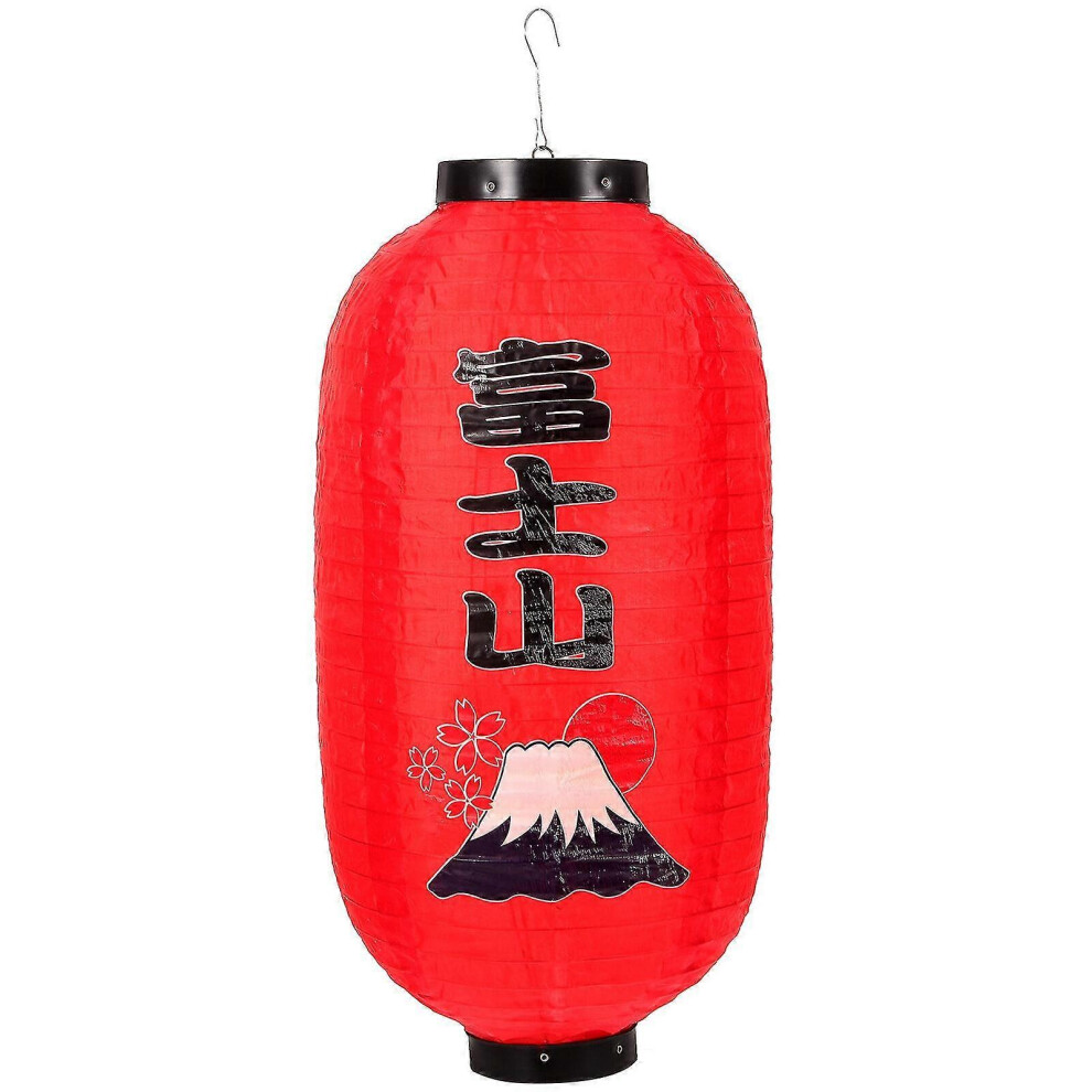 (45.00 X 25.00 X 25.00 Cm - ) Japanese Style Decorative Lantern, Outdoor Lantern, Restaurant Decoration Accessory Red
