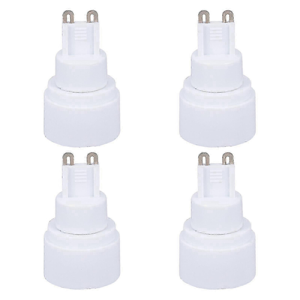 4pcs G9 to E14 Lamp Socket Adapters