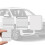 Transponder Holder for Car, Removable Parking Pass Holder, Sliding Rail Windshield, Document Protector, Transparent 1