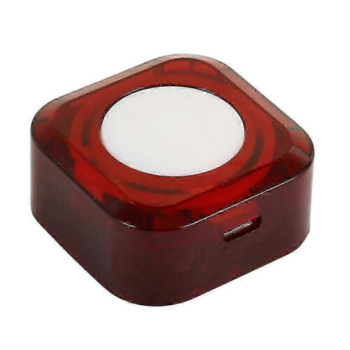 LED Bedside Touch Lamps, USB Charging Night Light, Bedroom Decor, Red, 1.8 x 4 cm, 1 Pack 2