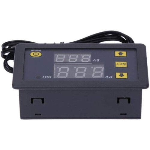 Temperature Controller W3230 LCD Digital 20A 12V Thermostat Controller Meter With NTC 10K Sensor Probe 1