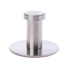 Stainless Steel Round Without Drilling Self Adhesive Wall Mounted Towel Clothes