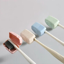 (Random Color, 4 Counts/set) Random Color Toothbrush Head Cover, 4 Counts/set Portable Toothbrush Head Protector, Lightweight Oral Care Toothbrush Protector for Travel,