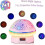 Star Projector, Starry Sky Night Light, 360 Rotating Remote Control, Multicolor Night Light (Pink) 5