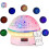 Star Projector, Starry Sky Night Light, 360 Rotating Remote Control, Multicolor Night Light (Pink) 1