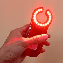 Vein Detector Portable Handheld, Rechargeable Vein Finder, 18 LED Vein Locator, Clear Display, All Skin Tones, All Ages