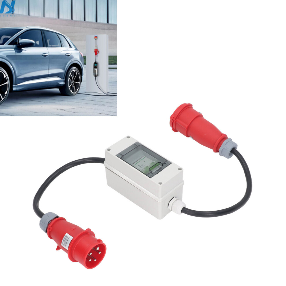 Men's Cee Adapter Ip44 5-Pin 2.5Mmâ² 16A With 400V Circuit Breaker