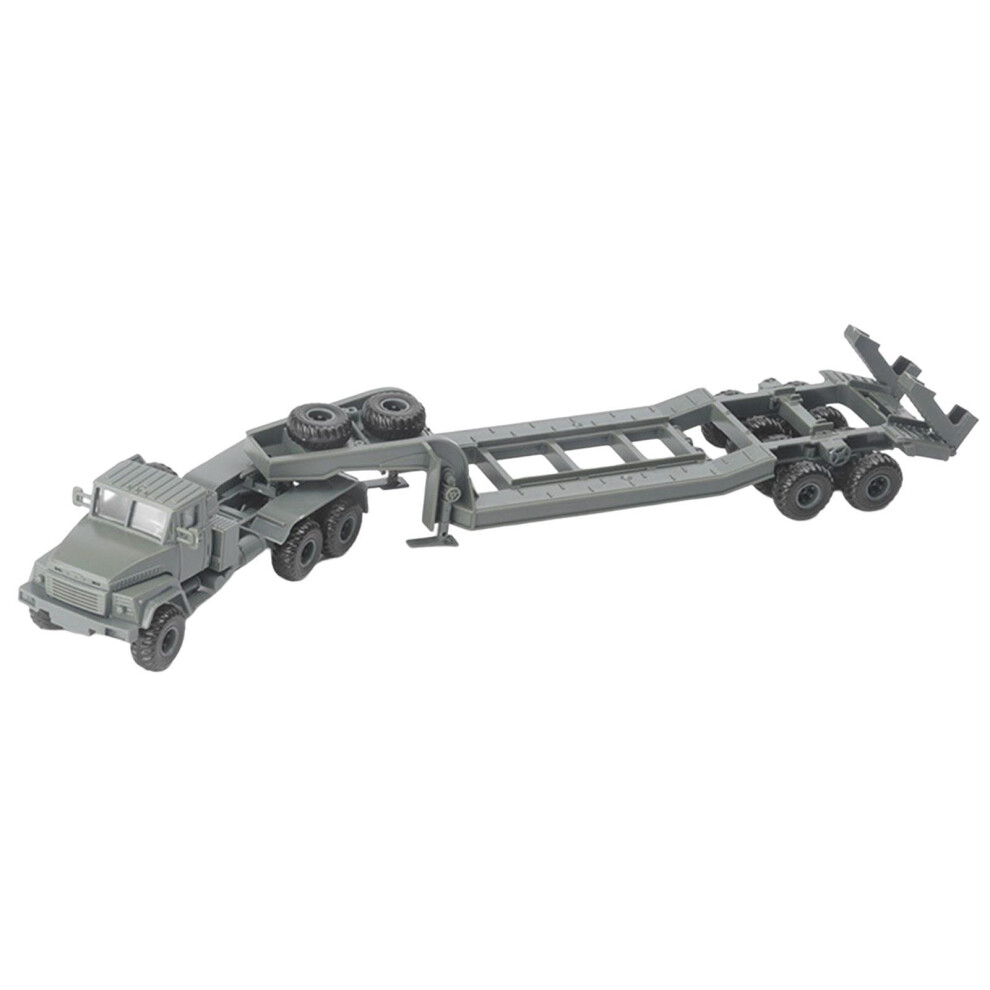 1/72 Truck Model Decoration DIY Assemble Durable Vehicle Toy for